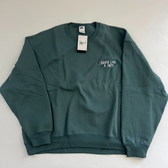 Nike SB Skate Like A Girl Crewneck Size XXL - Picture 1 of 3